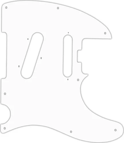 WD Custom Pickguard For Fender Parallel Universe American Elite Nashville Telecaster HSS #02M White 