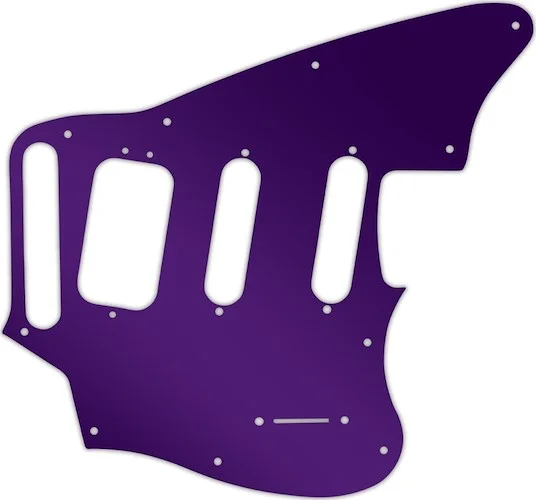 WD Custom Pickguard For Fender Pawn Shop Jaguarillo #10PR Purple Mirror
