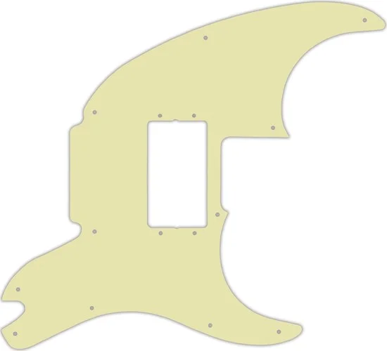WD Custom Pickguard For Fender Pawn Shop '72 #34 Mint Green 3 Ply
