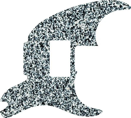 WD Custom Pickguard For Fender Pawn Shop '72 #60SS Silver Sparkle 