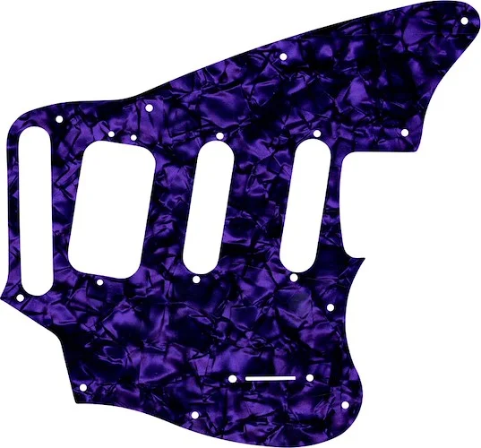 WD Custom Pickguard For Fender Pawn Shop Jaguarillo #28PR Purple Pearl