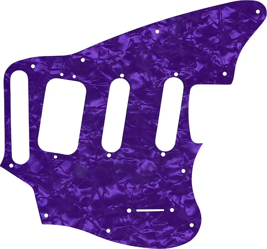 WD Custom Pickguard For Fender Pawn Shop Jaguarillo #28PRL Light Purple Pearl