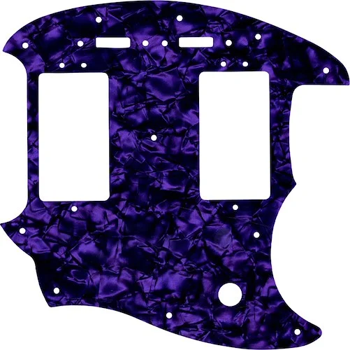 WD Custom Pickguard For Fender Pawn Shop Mustang Special #28PR Purple Pearl
