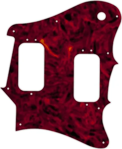 WD Custom Pickguard For Fender 2012-2013 Made In Mexico Pawn Shop Super-Sonic #05T Tortoise Shell So