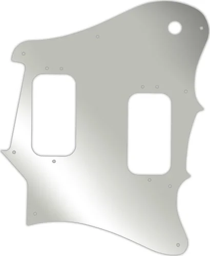 WD Custom Pickguard For Fender 2012-2013 Made In Mexico Pawn Shop Super-Sonic #10 Mirror