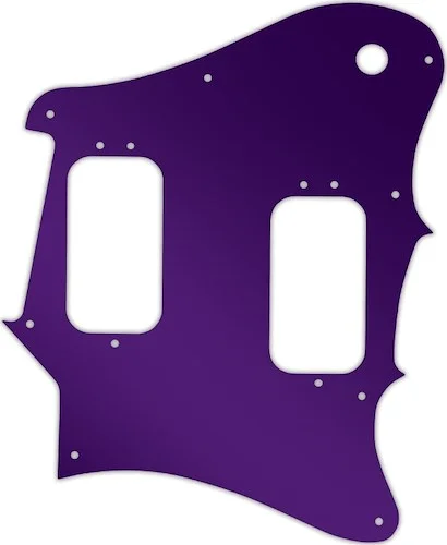 WD Custom Pickguard For Fender 2012-2013 Made In Mexico Pawn Shop Super-Sonic #10PR Purple Mirror
