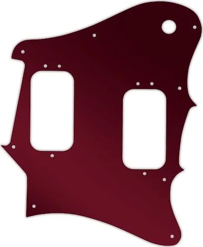 WD Custom Pickguard For Fender 2012-2013 Made In Mexico Pawn Shop Super-Sonic #10R Red Mirror