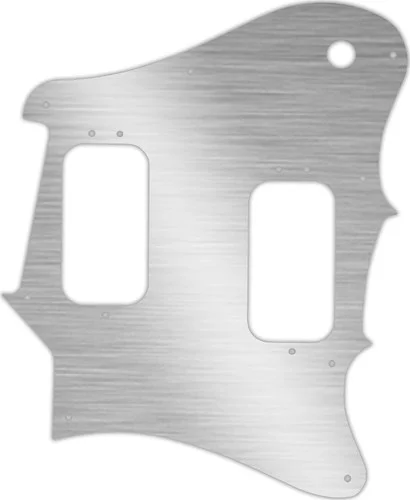 WD Custom Pickguard For Fender 2012-2013 Made In Mexico Pawn Shop Super-Sonic #13 Simulated Brushed 