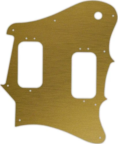 WD Custom Pickguard For Fender 2012-2013 Made In Mexico Pawn Shop Super-Sonic #14 Simulated Brushed 