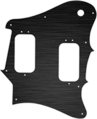 WD Custom Pickguard For Fender 2012-2013 Made In Mexico Pawn Shop Super-Sonic #27 Simulated Black An