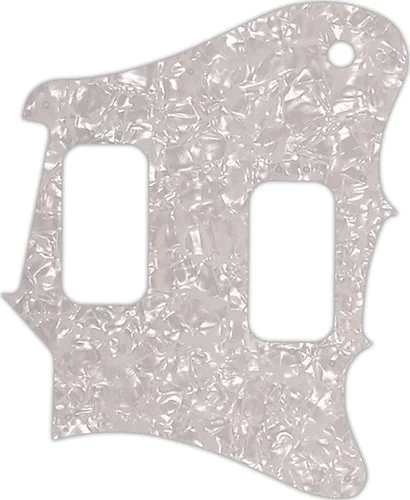 WD Custom Pickguard For Fender 2012-2013 Made In Mexico Pawn Shop Super-Sonic #28 White Pearl/White/