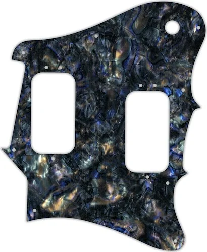 WD Custom Pickguard For Fender 2012-2013 Made In Mexico Pawn Shop Super-Sonic #35 Black Abalone