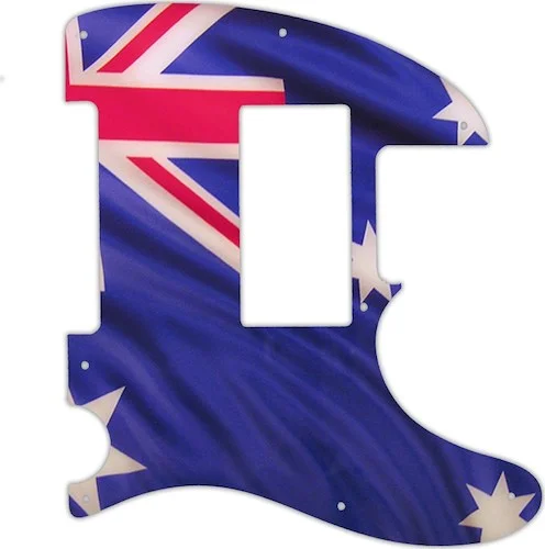 WD Custom Pickguard For Fender Special Edition HH Telecaster #G13 Aussie Flag Graphic