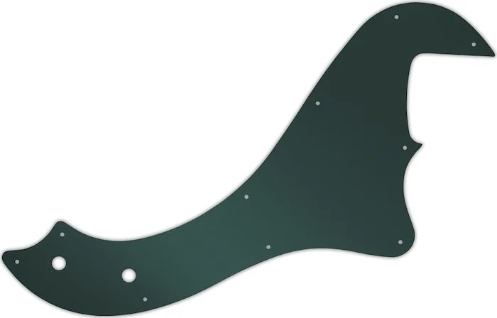WD Custom Pickguard For Fender Standard Dimension Bass IV #10S Smoke Mirror