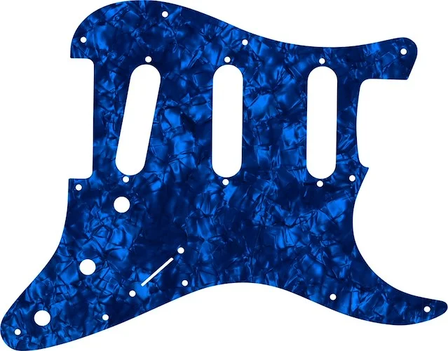 WD Custom Pickguard For Fender Stratocaster #28DBP Dark Blue Pearl/Black/White/Black