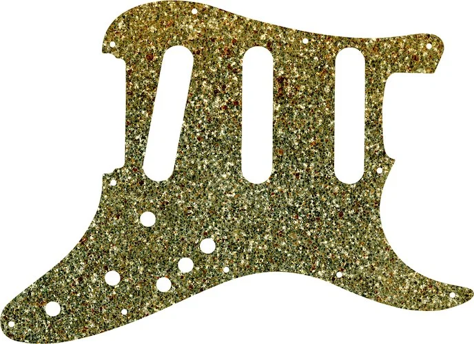WD Custom Pickguard For Fender Stratocaster Elite #60GS Gold Sparkle 