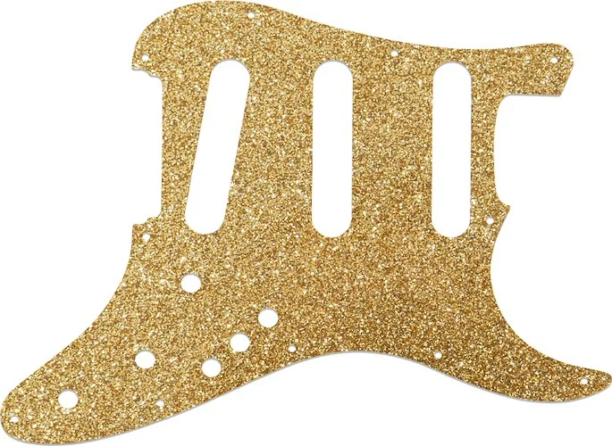 WD Custom Pickguard For Fender Stratocaster Elite #60RGS Rose Gold Sparkle 