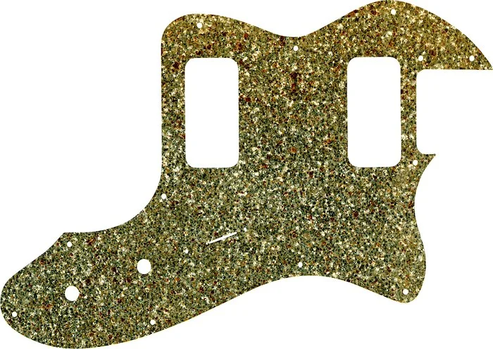 WD Custom Pickguard For Fender Telecaster Thinline Super Deluxe #60GS Gold Sparkle 