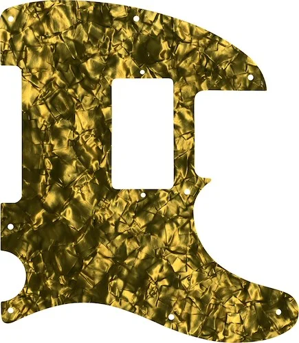 WD Custom Pickguard For Fender Telecaster With Humbucker #28GD Gold Pearl/Black/White/Black