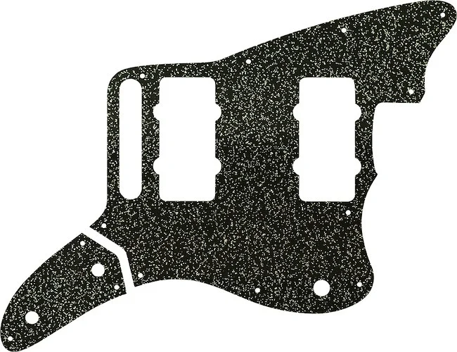 WD Custom Pickguard For Fender Thurston Moore Signature Series Jazzmaster #60BS Black Sparkle 