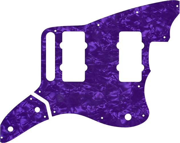 WD Custom Pickguard For Fender Thurston Moore Signature Series Jazzmaster #28PRL Light Purple Pearl