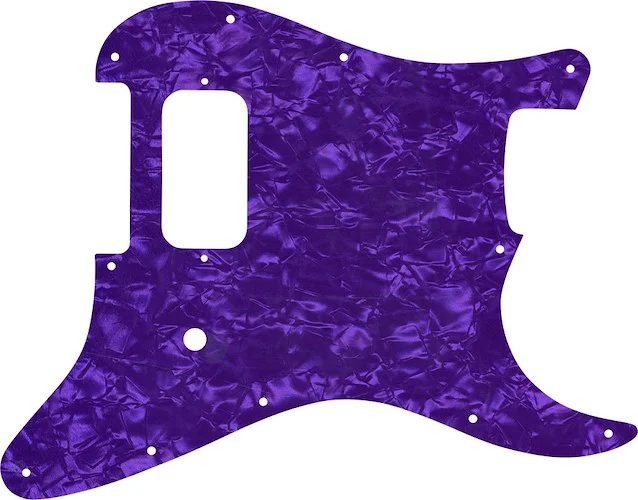 WD Custom Pickguard For Fender Tom Delonge Stratocaster #28PRL Light Purple Pearl