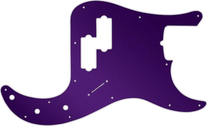 WD Custom Pickguard For Fender Tony Franklin Signature Precision Bass #10PR Purple Mirror