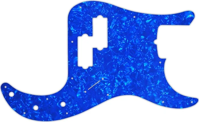 WD Custom Pickguard For Fender Tony Franklin Signature Precision Bass #28BU Blue Pearl/White/Black/W