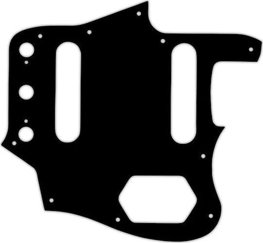 WD Custom Pickguard For Fender USA 1962-1975 Or 1996-1997 Made In Japan Reissue Jaguar #29 Matte Bla