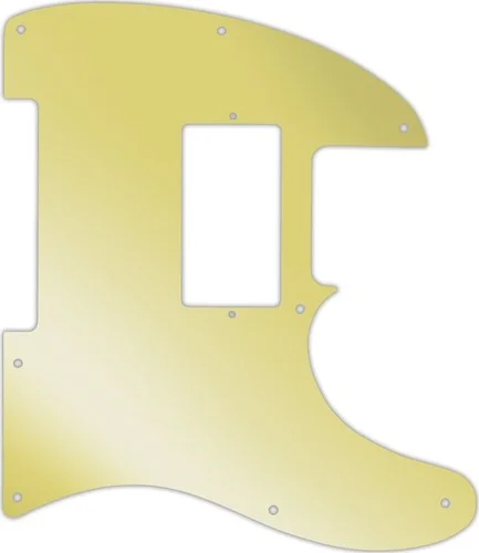 WD Custom Pickguard For Fender USA Jim Root Signature Telecaster #10GD Gold Mirror
