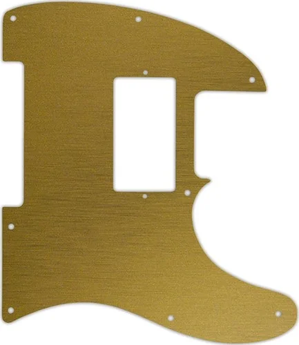 WD Custom Pickguard For Fender USA Jim Root Signature Telecaster #14 Simulated Brushed Gold/Black PV