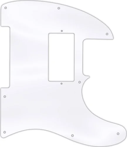 WD Custom Pickguard For Fender USA Jim Root Signature Telecaster #45 Clear Acrylic