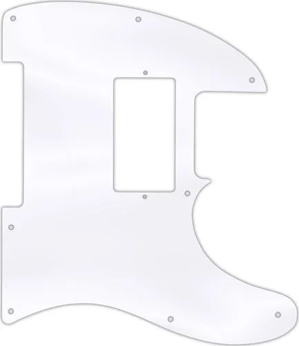 WD Custom Pickguard For Fender USA Jim Root Signature Telecaster #45T Clear Acrylic Thin