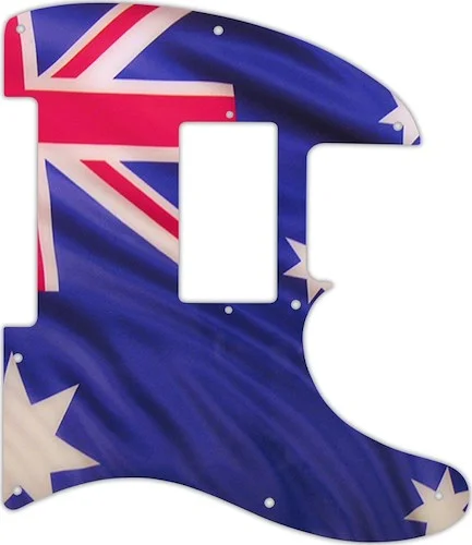 WD Custom Pickguard For Fender USA Jim Root Signature Telecaster #G13 Aussie Flag Graphic