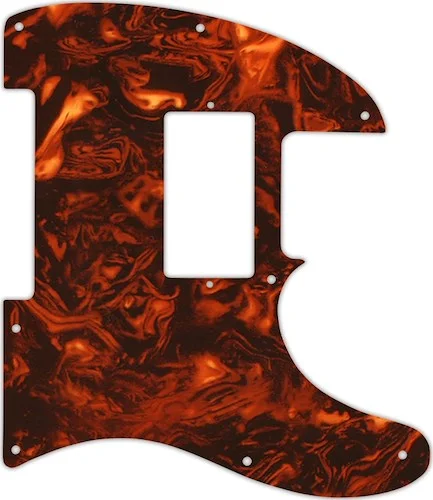 WD Custom Pickguard For Fender USA Jim Root Signature Telecaster #05F Faux Tortiose