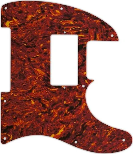 WD Custom Pickguard For Fender USA Jim Root Signature Telecaster #05W Tortoise Shell/White