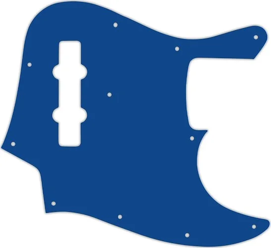 WD Custom Pickguard For Fender 2013-Present Made In Mexico Geddy Lee Jazz Bass #08 Blue/White/Blue