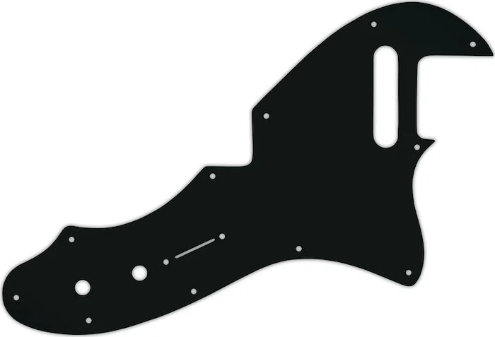 WD Custom Pickguard For Fender USA Vintage Or USA Reissue Telecaster Thinline #01A Black Acrylic