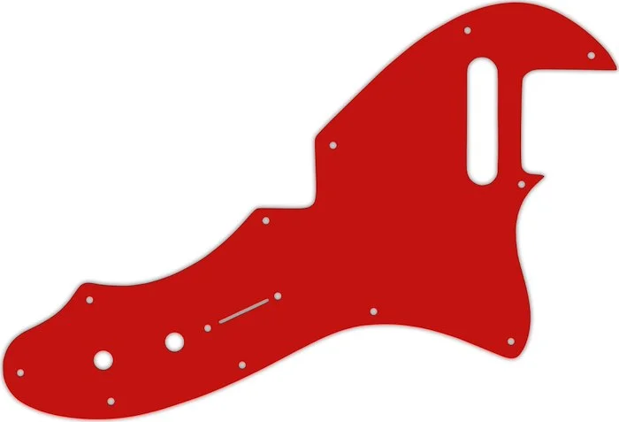 WD Custom Pickguard For Fender USA Vintage Or USA Reissue Telecaster Thinline #07 Red/White/Red
