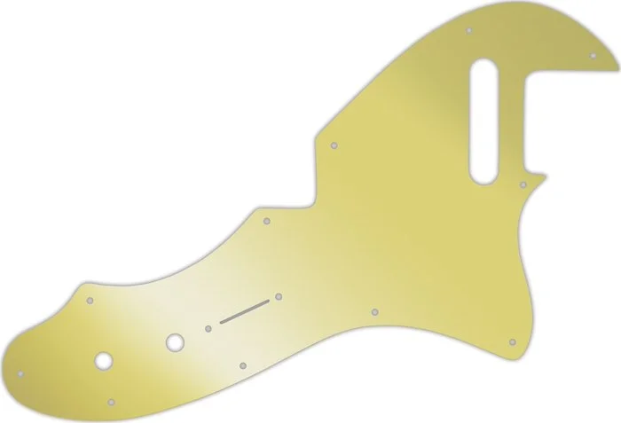 WD Custom Pickguard For Fender USA Vintage Or USA Reissue Telecaster Thinline #10GD Gold Mirror