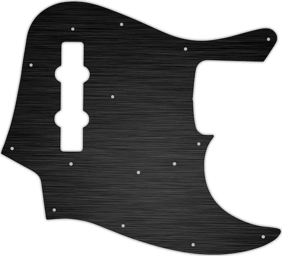 WD Custom Pickguard For Fender Vintage 1962-1964 Jazz  Bass #27 Simulated Black Anodized