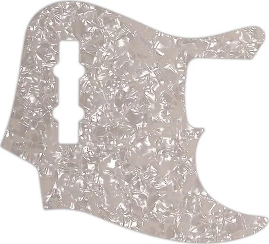 WD Custom Pickguard For Fender Vintage 1962-1964 Jazz  Bass #28A Aged Pearl/White/Black/White