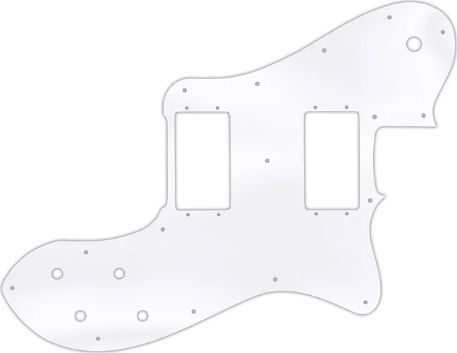 WD Custom Pickguard For Fender 1972-1982 Vintage Telecaster Deluxe #45 Clear Acrylic