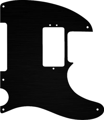WD Custom Pickguard For Fender Vintage Hot Rod '50s Telecaster #27T Simulated Black Anodized Thin