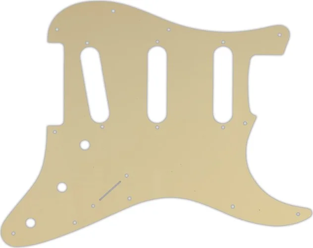 WD Custom Pickguard For Fender VooDoo Jimi Hendrix Tribute Stratocaster #06B Cream/Black/Cream