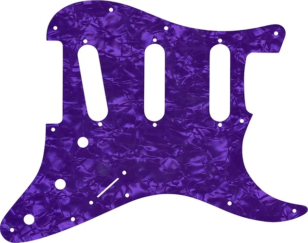 WD Custom Pickguard For Fender VooDoo Jimi Hendrix Tribute Stratocaster #28PRL Light Purple Pearl