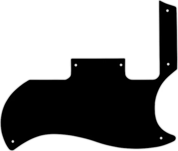 WD Custom Pickguard For Gibson 2010-2012 '60s Tribute SG Special #01 Black