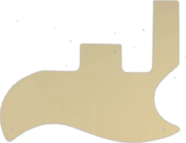 WD Custom Pickguard For Gibson 1961-1970 SG Special #06 Cream