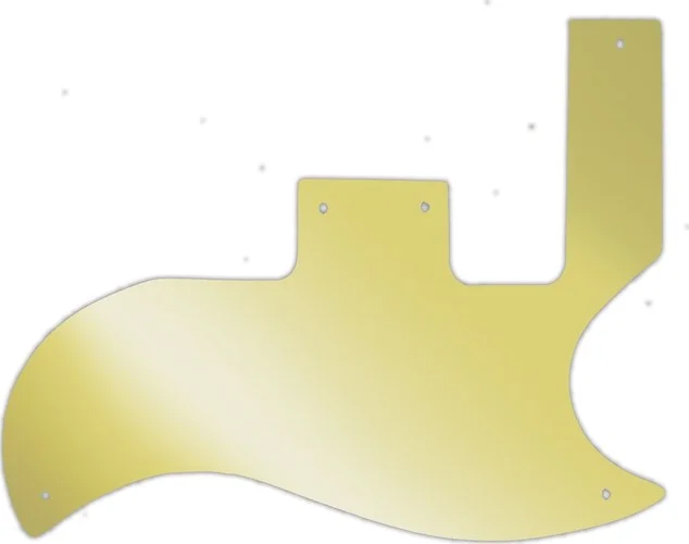 WD Custom Pickguard For Gibson 1961-1970 SG Special #10GD Gold Mirror