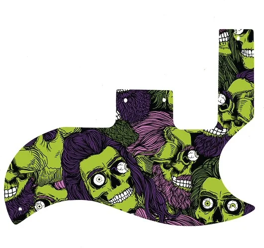 WD Custom Pickguard For Gibson 1961-1970 SG Special #GHA02 Zombeard Graphic